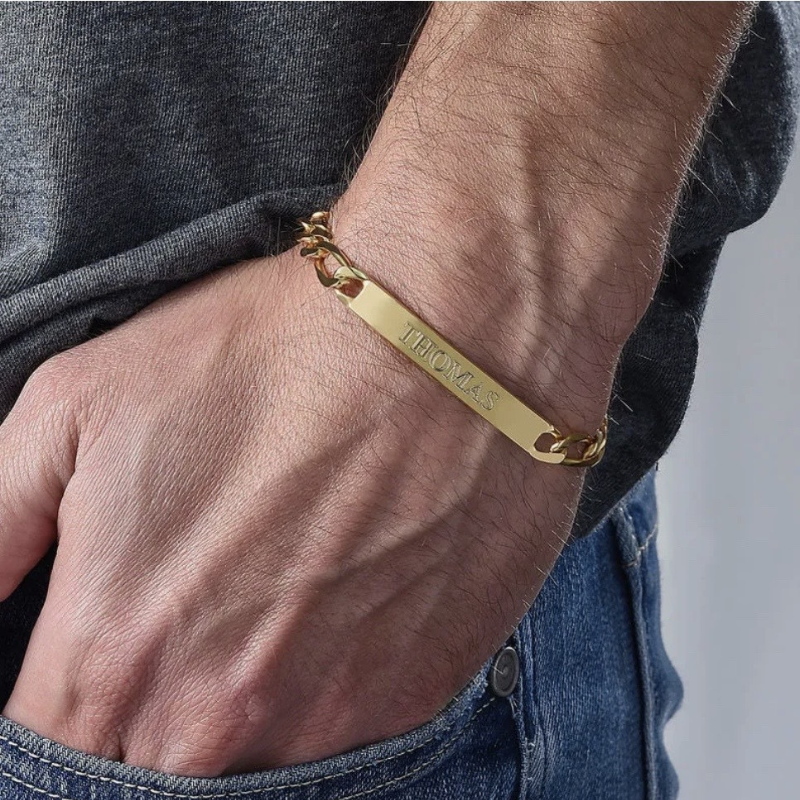 Herrengourmette-Armband