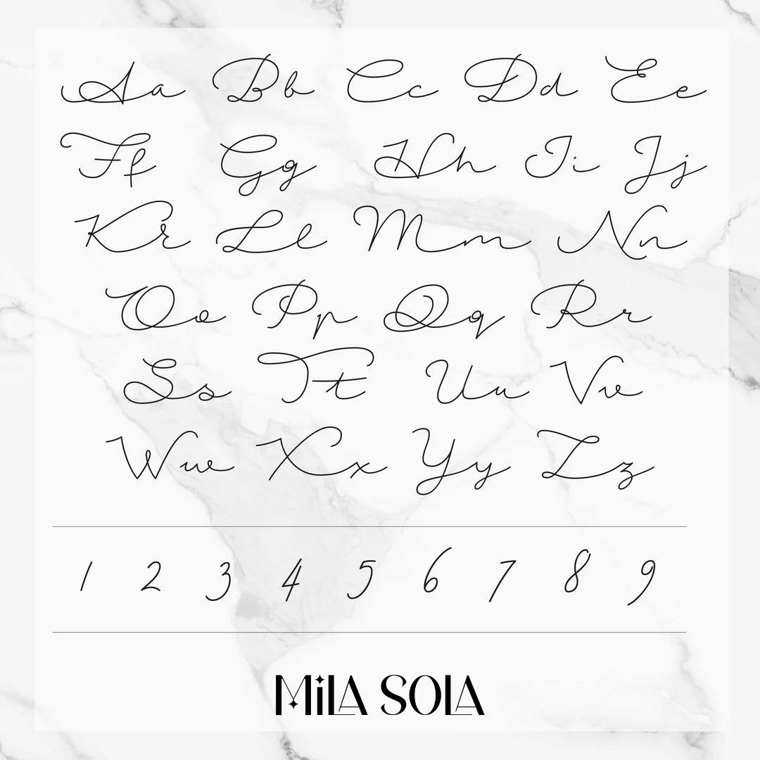 Elegante Namenskette