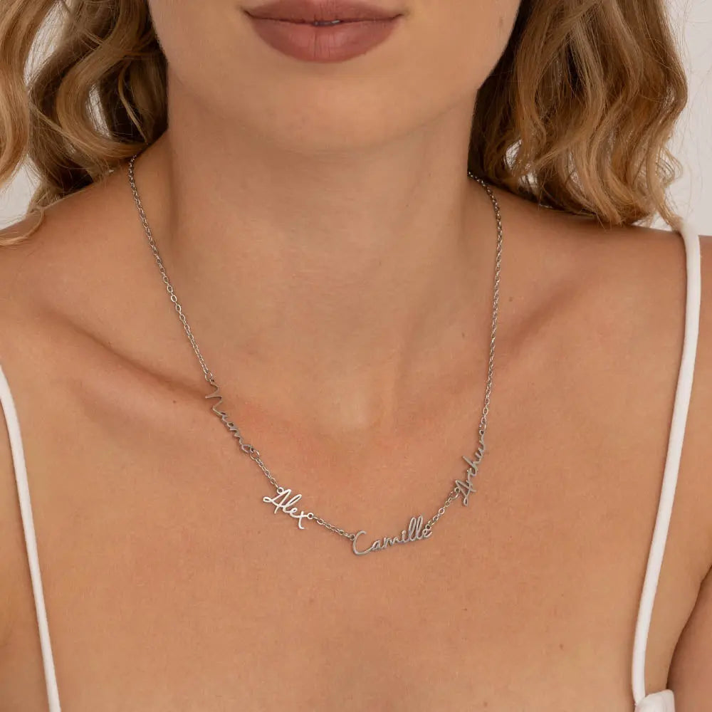 Collier Héritage Multi-Prénoms