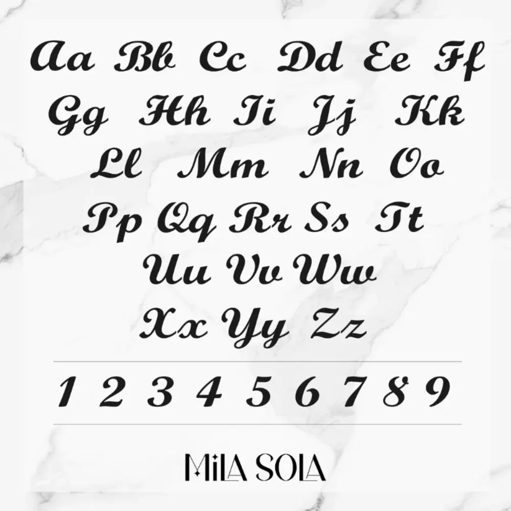 Namensohrringe