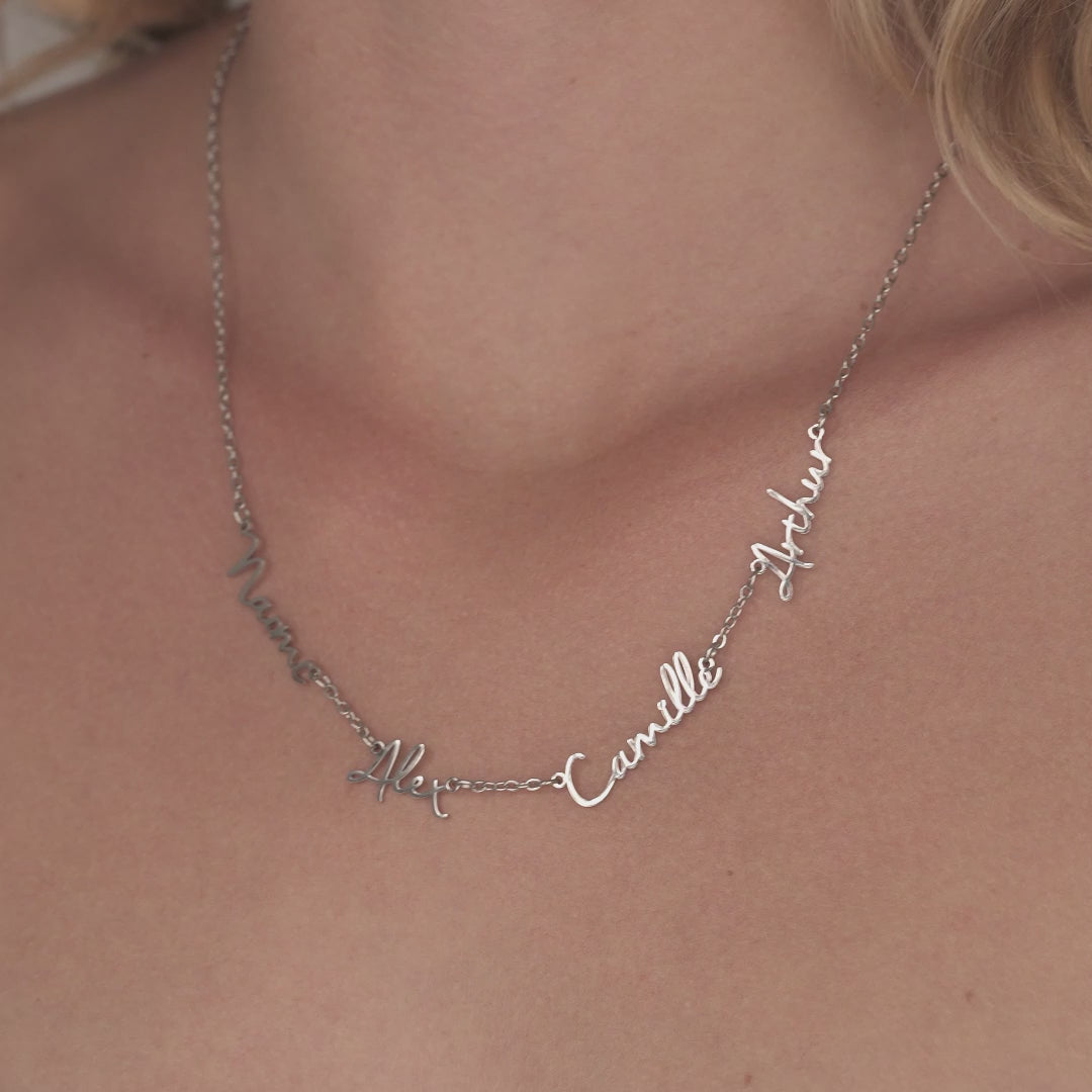 Collier Héritage Multi-Prénoms